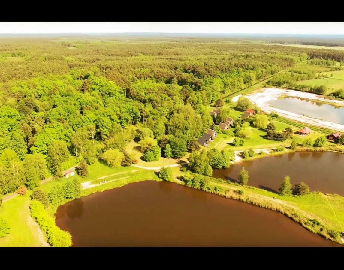 Domek Letniskowy Caloroczny W Rzemieniu Villa Esterno foto